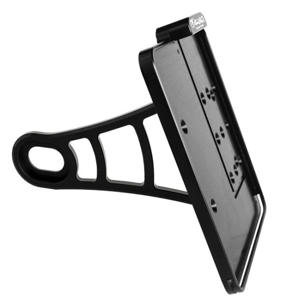 *4 DAYS EXTRA TRANSIT TIME* HeinzBikes, side mount licenese plate bracket. Black