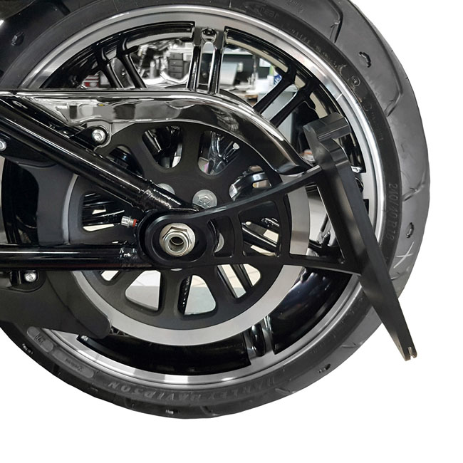 *4 DAYS EXTRA TRANSIT TIME* HeinzBikes, side mount licenese plate bracket. Black