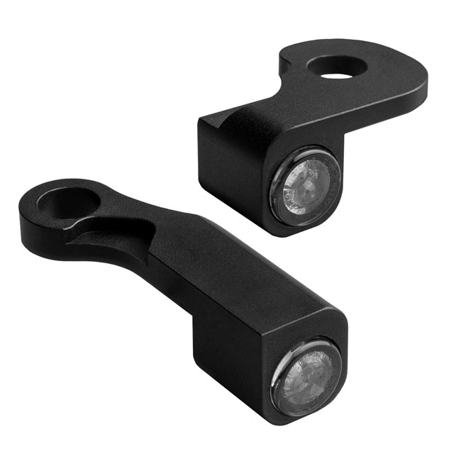 HeinzBikes, Nano below bar turn signals. Black
