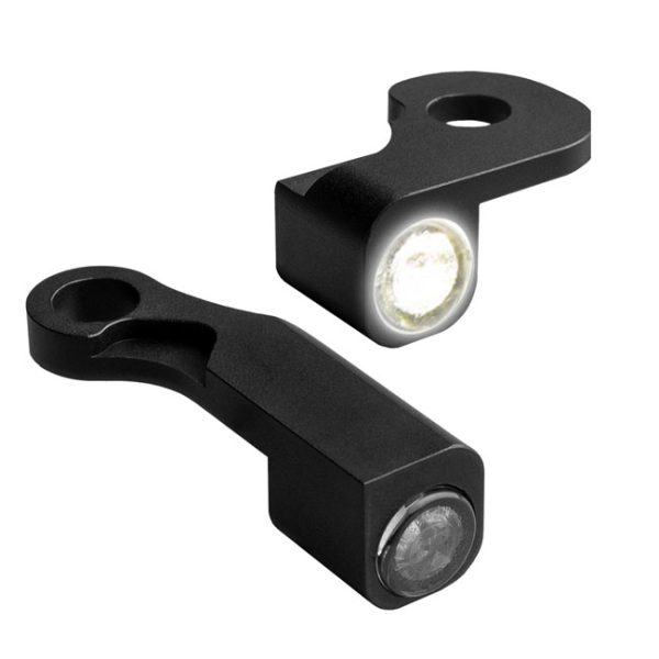 HeinzBikes, Nano below bar turn signals. Black