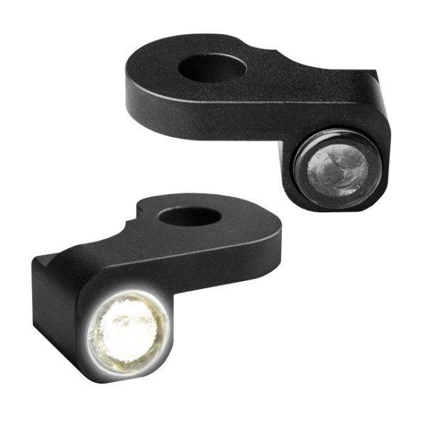 HeinzBikes, Nano below bar turn signals. Black