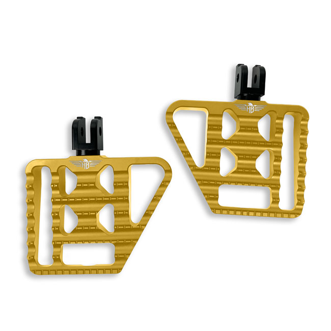 *4 DAYS EXTRA TRANSIT TIME* HeinzBikes, performance mini floorboards V1. Gold