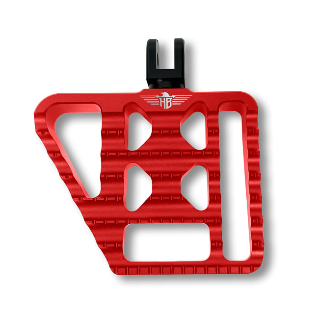 *4 DAYS EXTRA TRANSIT TIME* HeinzBikes, performance mini floorboards V1. Red