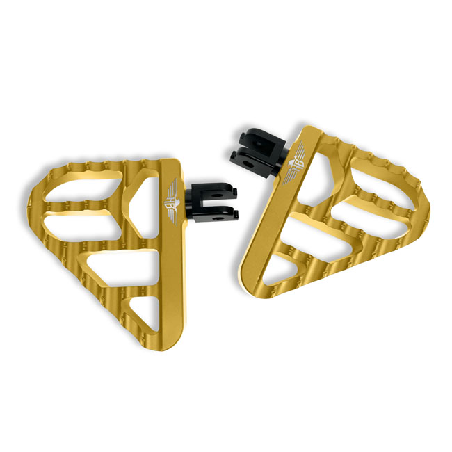 *4 DAYS EXTRA TRANSIT TIME* HeinzBikes, performance mini floorboards V2. Gold