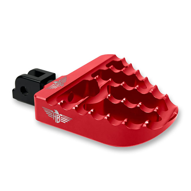 *4 DAYS EXTRA TRANSIT TIME* HeinzBikes, performance mini floorboards V2. Red