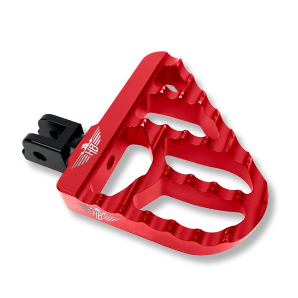 *4 DAYS EXTRA TRANSIT TIME* HeinzBikes, performance mini floorboards V2. Red