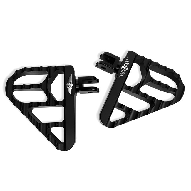 HeinzBikes, performance mini-floorboards V2. Black