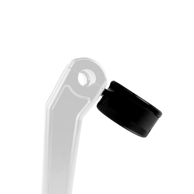 *4 DAYS EXTRA TRANSIT TIME* HeinzBikes, round 4" gauge mount. Black