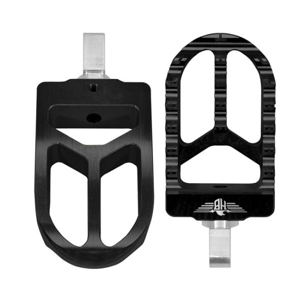 HeinzBikes, MX driver footpegs V2. Black