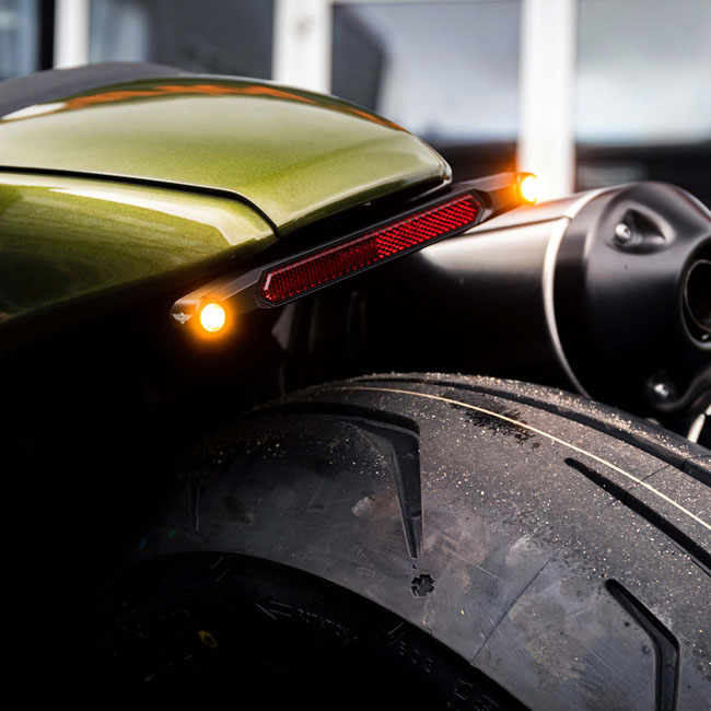 HeinzBikes, 3-1 lightbar for Sportster S. Black