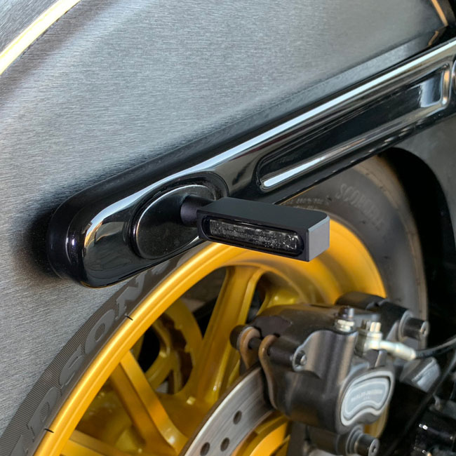 *4 DAYS EXTRA TRANSIT TIME* HeinzBikes, Blokk Line 3-1 taillight/turn signals. Black