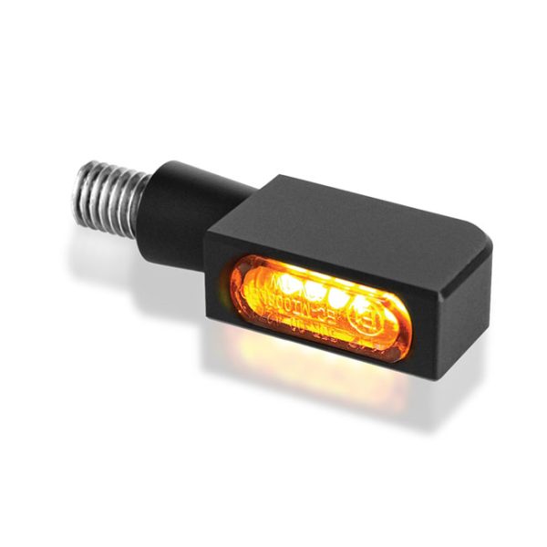 HeinzBikes, Blokk Line micro LED turn signals. Black