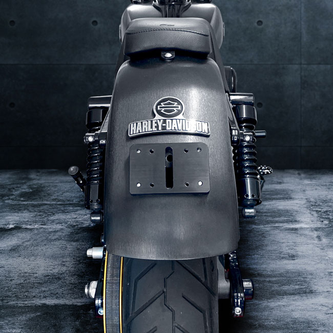 HeinzBikes, license plate holder adapter Blokks. Black