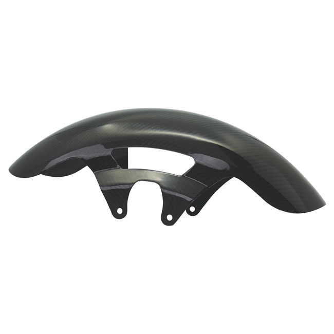 Arlen Ness, 19" Cafe front fender. Carbon fiber