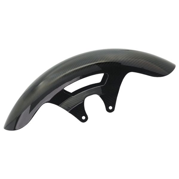 Arlen Ness, 19" Cafe front fender. Carbon fiber