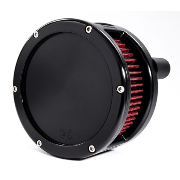 Feuling, BA Air Cleaner Kit, Black Finish, Red Filter