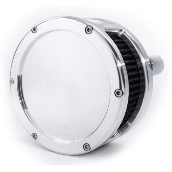 Feuling, BA Air Cleaner Kit, Raw Finish, Black Filter