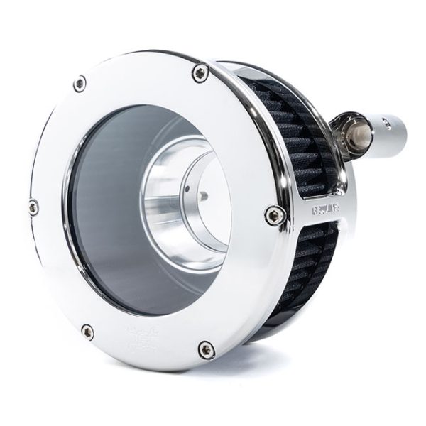 Feuling, BA Air Cleaner Kit, Chrome Finish, Black Filter