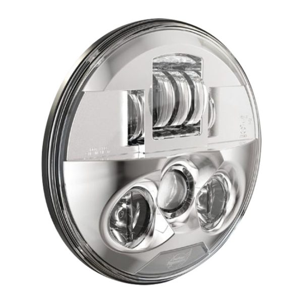 Custom Dynamics, ProBEAM  5.75" LED ECE  Headlamp. Silver