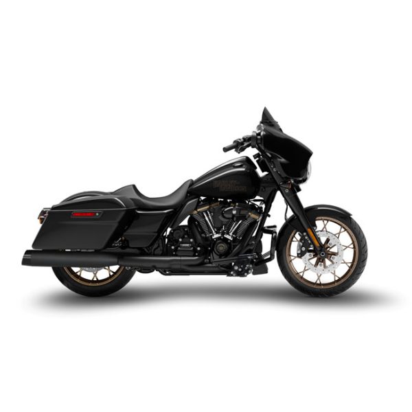 Zard, Racing Slip-Ons with Black Alu End Caps. Black