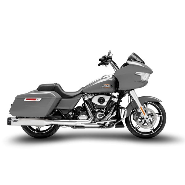 Zard, FLHTK Slip-On mufflers set. Chrome stainless