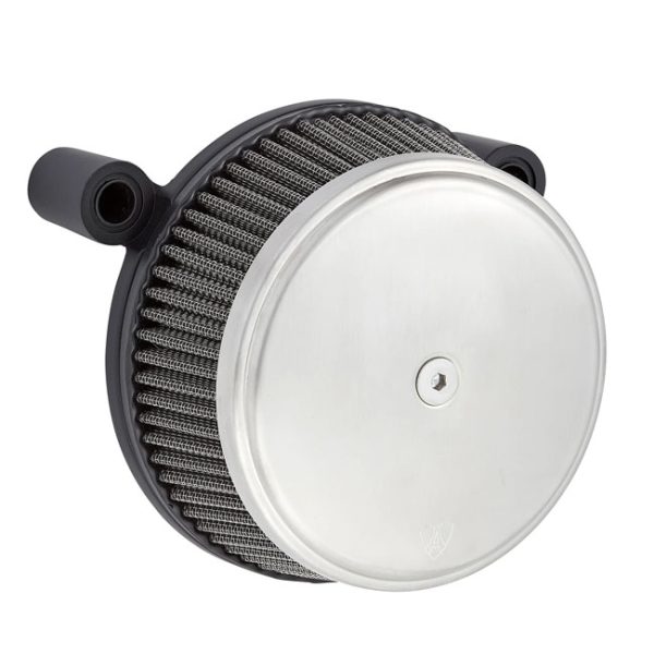 Arlen Ness, Stage 1 Big Sucker air cleaner. Smooth stainless