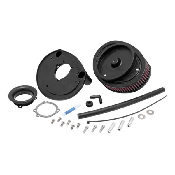 K&N, RK-series Twin Cam oval air cleaner assy. Std width