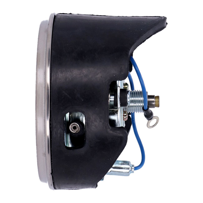 FL speedometer, '41-45 face', silver/black. 2:1 mph