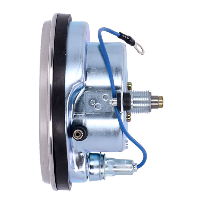 FL speedometer, '46-47 face', silver/black. 1:1 mph