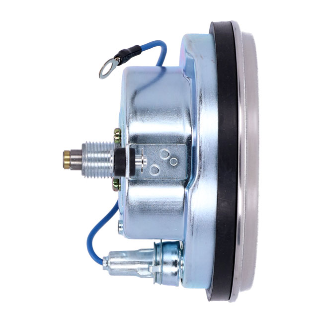 FL speedometer, '46-47 face', silver/black. 1:1 mph