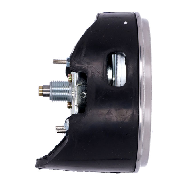 FL speedo/tachometer, '73-84 face', black. 2:1 kmh