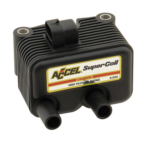 Accel, Twin Cam dual fire Super Coil. 12V / 0.5 Ohm