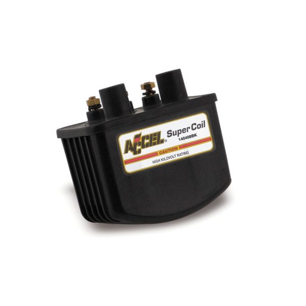 Accel 'single fire super coil' black, 12V / 3 Ohm