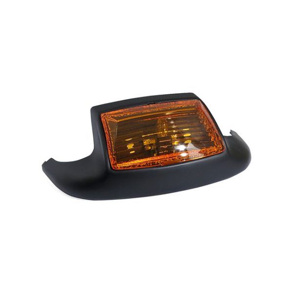 Front fender tip wlight. Amber lens