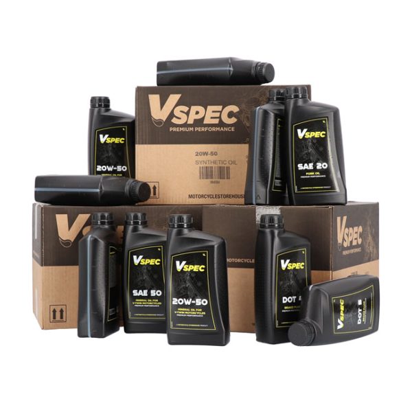 Vspec, 20W50 Full Synthetic motor oil. 1 liter bottle.