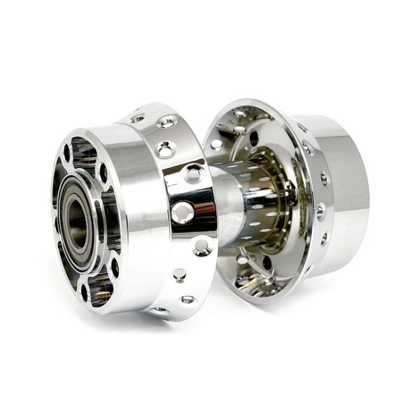 Rear wheel hub, with ABS