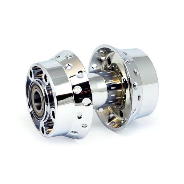 Rear wheel hub, with ABS