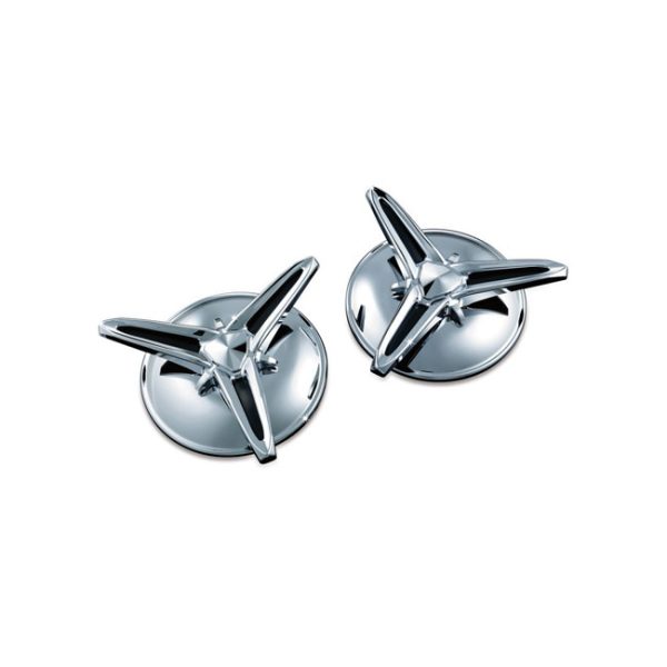 Kuryakyn, Knock-Off center caps for Trikes. Chrome