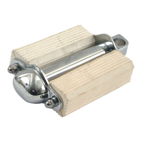 Kick pedal, 'Bicycle style'. White