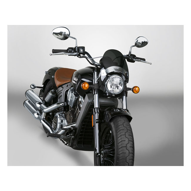 National Cycle Flyscreen® LS dark tinted, chrome