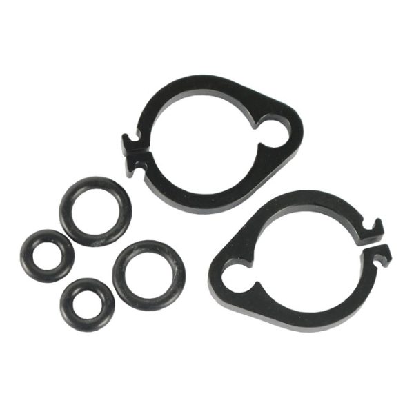 Clutch cable clamps