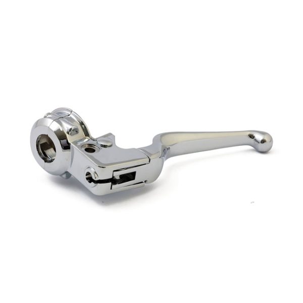 Clutch lever assembly. Chrome