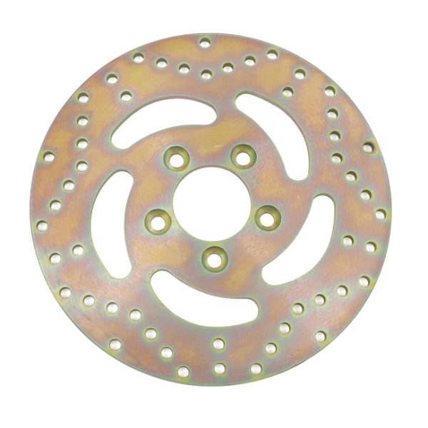 EBC brake rotor, rear left, solid