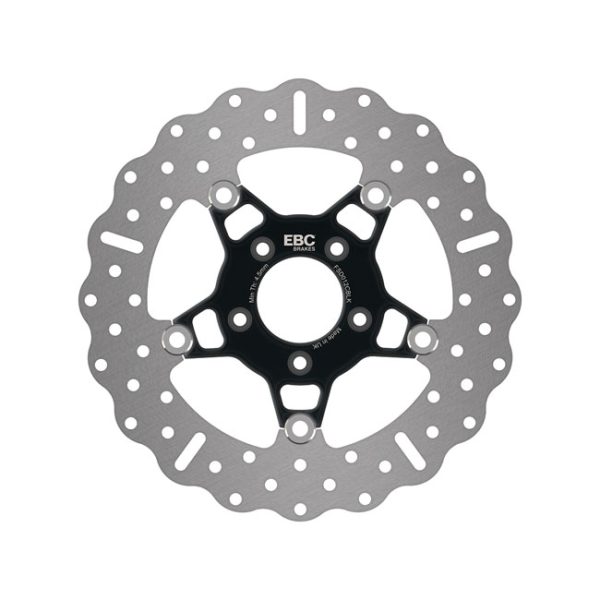 EBC, black contour floating brake rotor