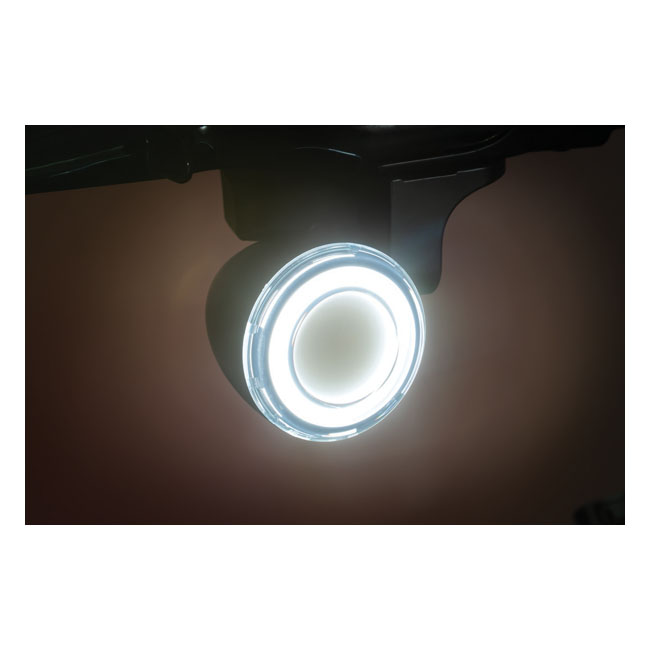 Kuryakyn, Tracer LED front turn signal insert set smoke lens