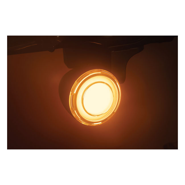 Kuryakyn, Tracer LED front turn signal insert set smoke lens