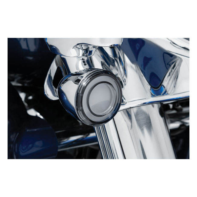 Kuryakyn, Tracer LED front turn signal insert set smoke lens