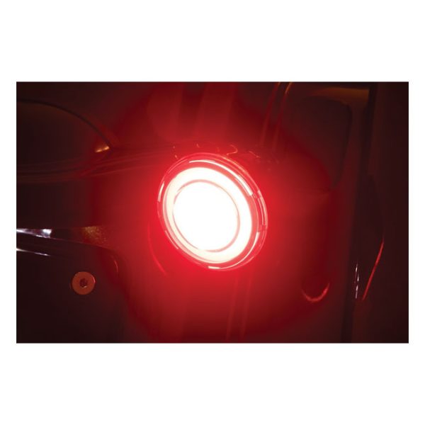 Kuryakyn, Rear tracer LED turn signal insert set. smoke lens