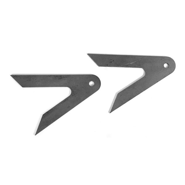 Westland Customs, weld-on passenger footpeg brackets