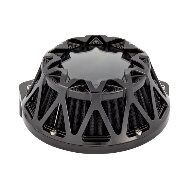 Arlen Ness, CrossFire air cleaner kit. All black